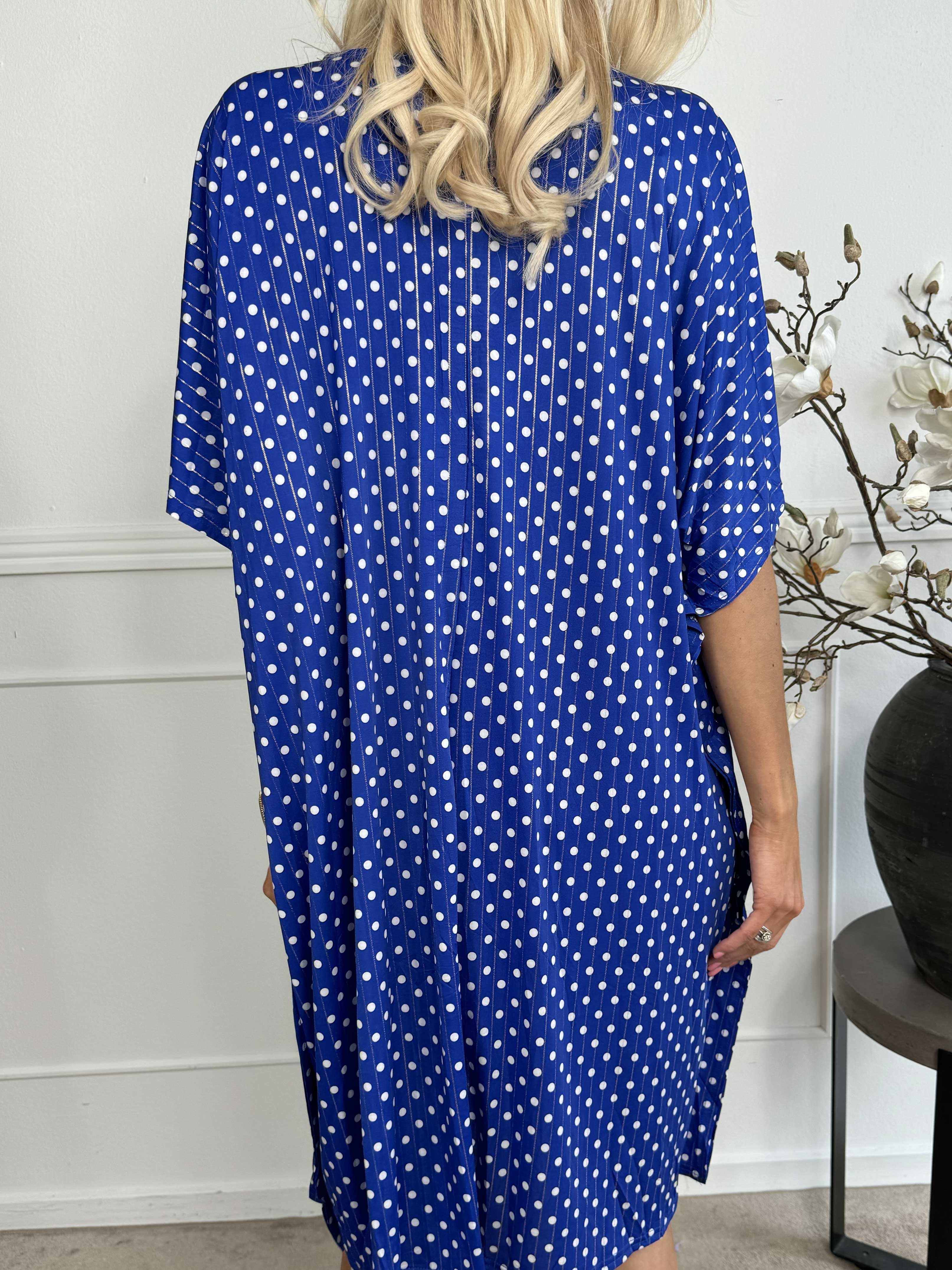 Azmina Dot - Elastisk tunikakjole i loose fit